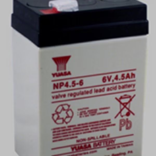 Replacement for Nellcor NPB 190 6V 4.5ah Battery, Ilc, Mfr#: NPB 190  6V 4.5AH   BATTERY NELLCOR